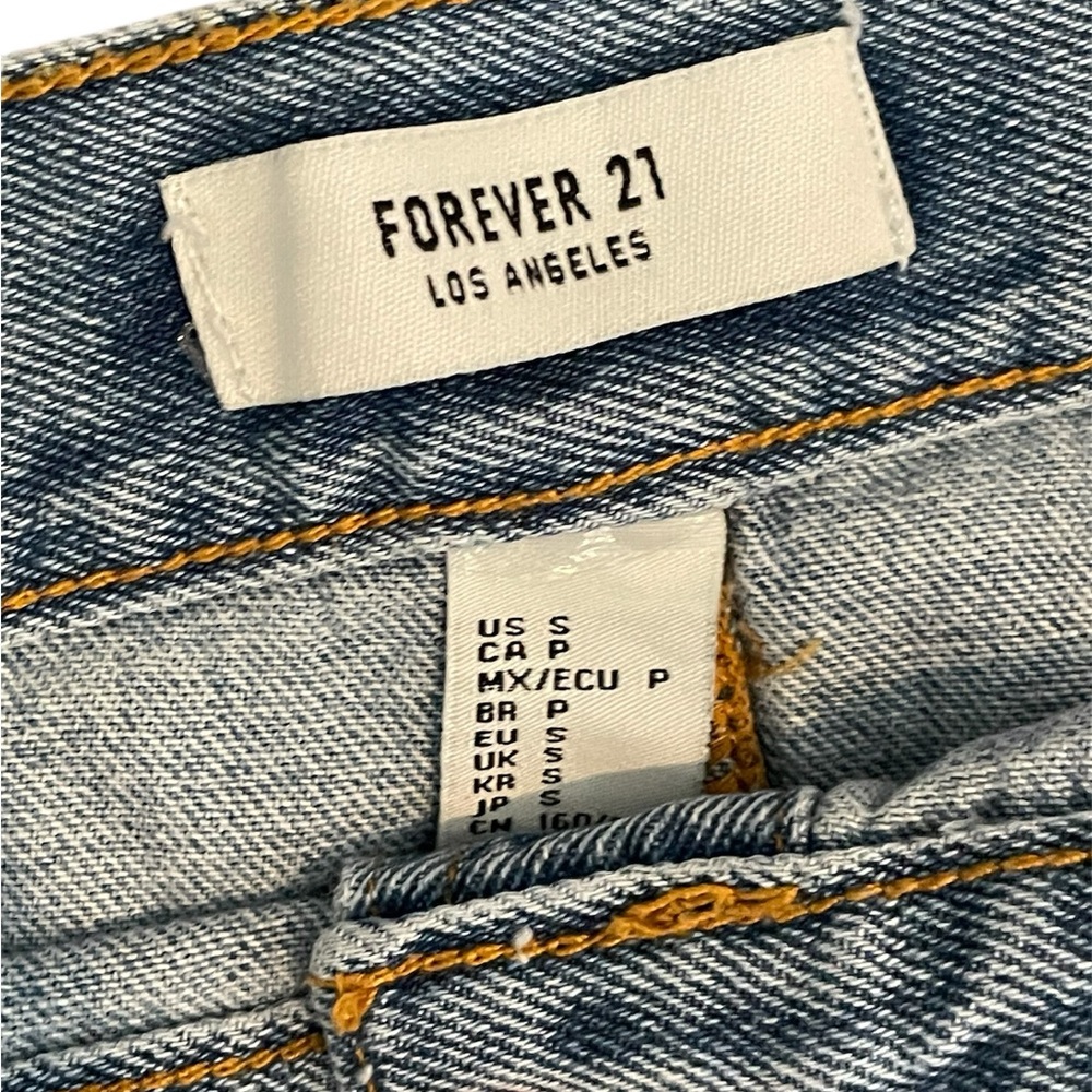 Button front Denim Jean Mini small - Picture 5 of 6